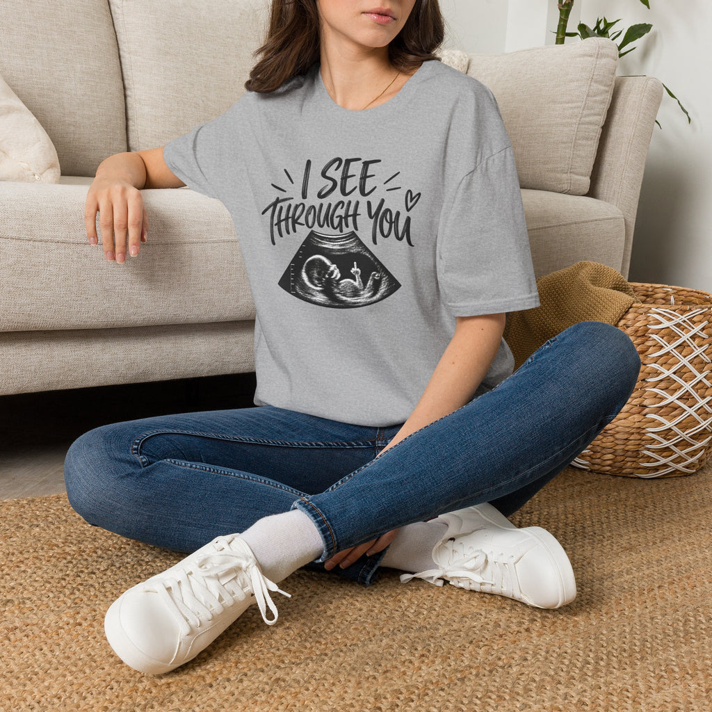 I See Through You Ultrasound Baby Tee | T-Shirt